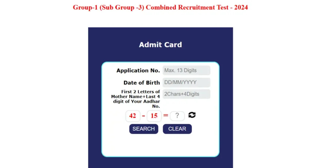 MPESB Group I Sub Group III Admit Card 2024 Out – Download Now for 157 Various Posts